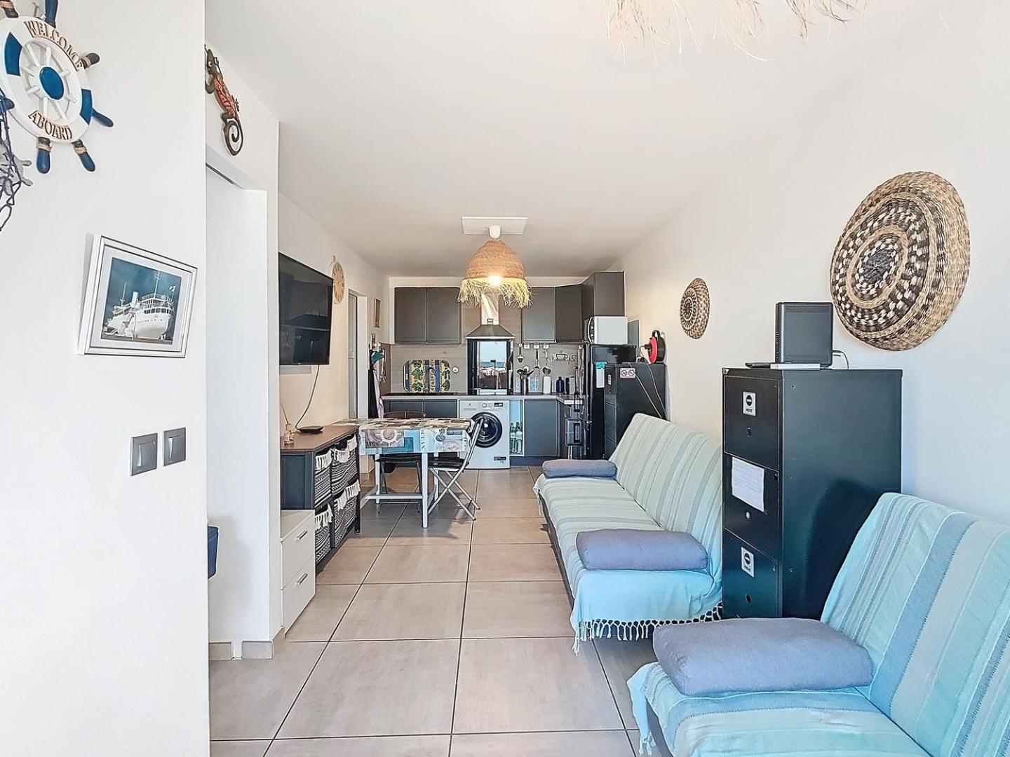 Appartement Vue Mer Grand Plage 4 Pers Ле Баркарес Экстерьер фото
